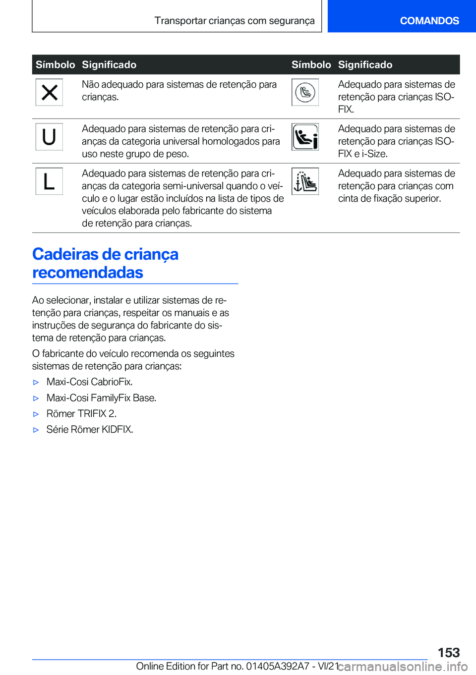 BMW 4 SERIES 2022  Manual do condutor (in Portuguese) �S�