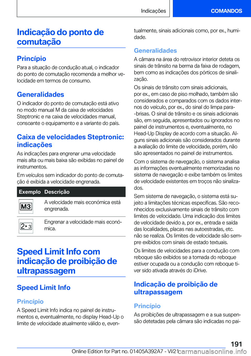 BMW 4 SERIES 2022  Manual do condutor (in Portuguese) �I�n�d�i�c�a�