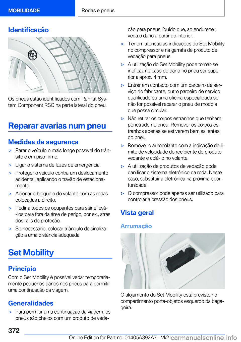 BMW 4 SERIES 2022  Manual do condutor (in Portuguese) �I�d�e�n�t�i�f�i�c�a�