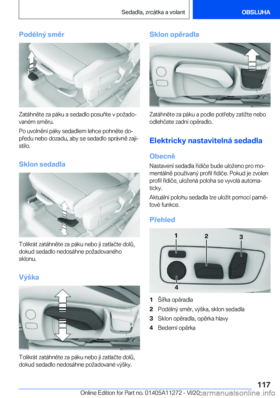 BMW 4 SERIES COUPE 2021  Návod na použití (in Czech) �P�o�d�