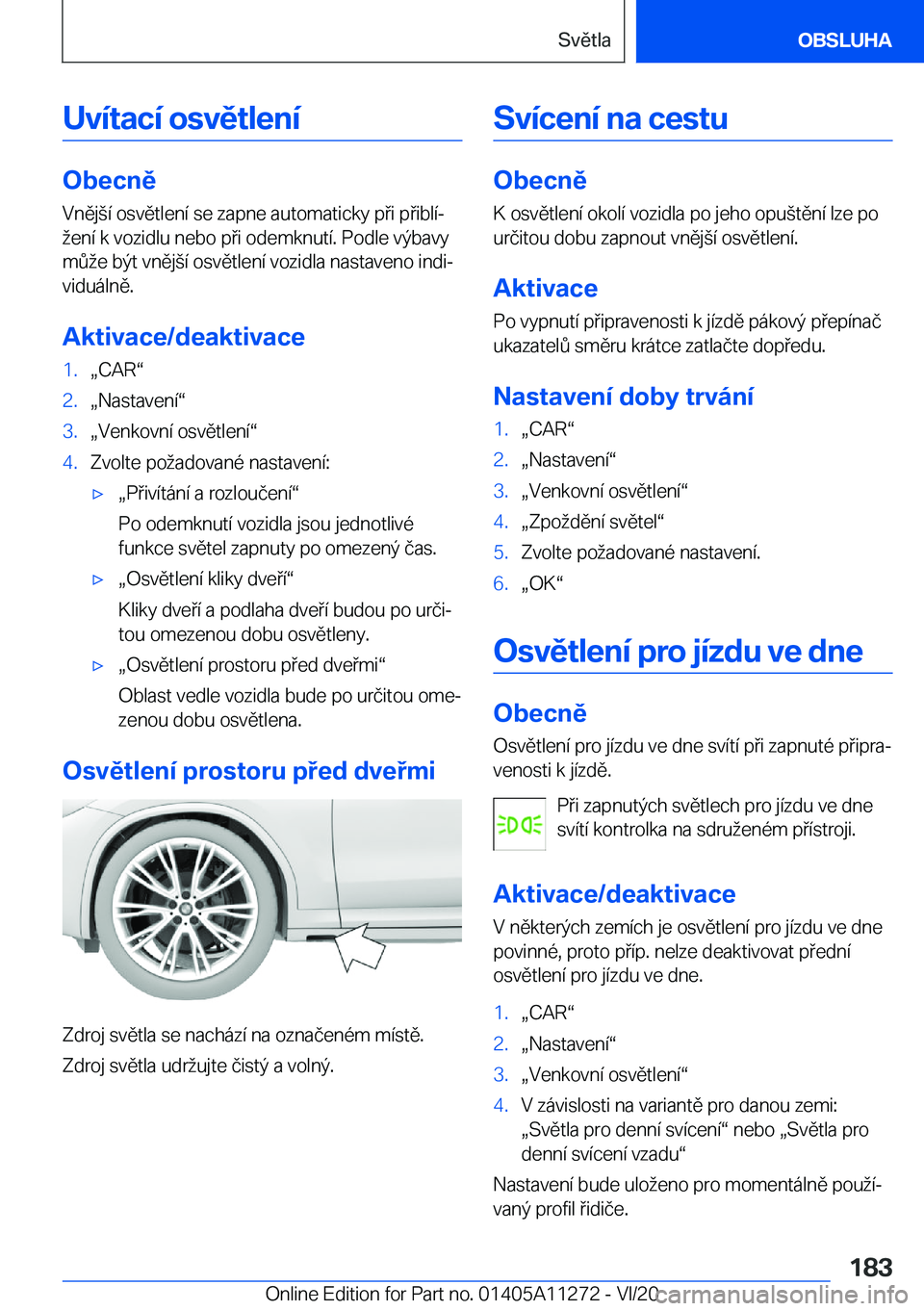 BMW 4 SERIES COUPE 2021  Návod na použití (in Czech) �U�v�