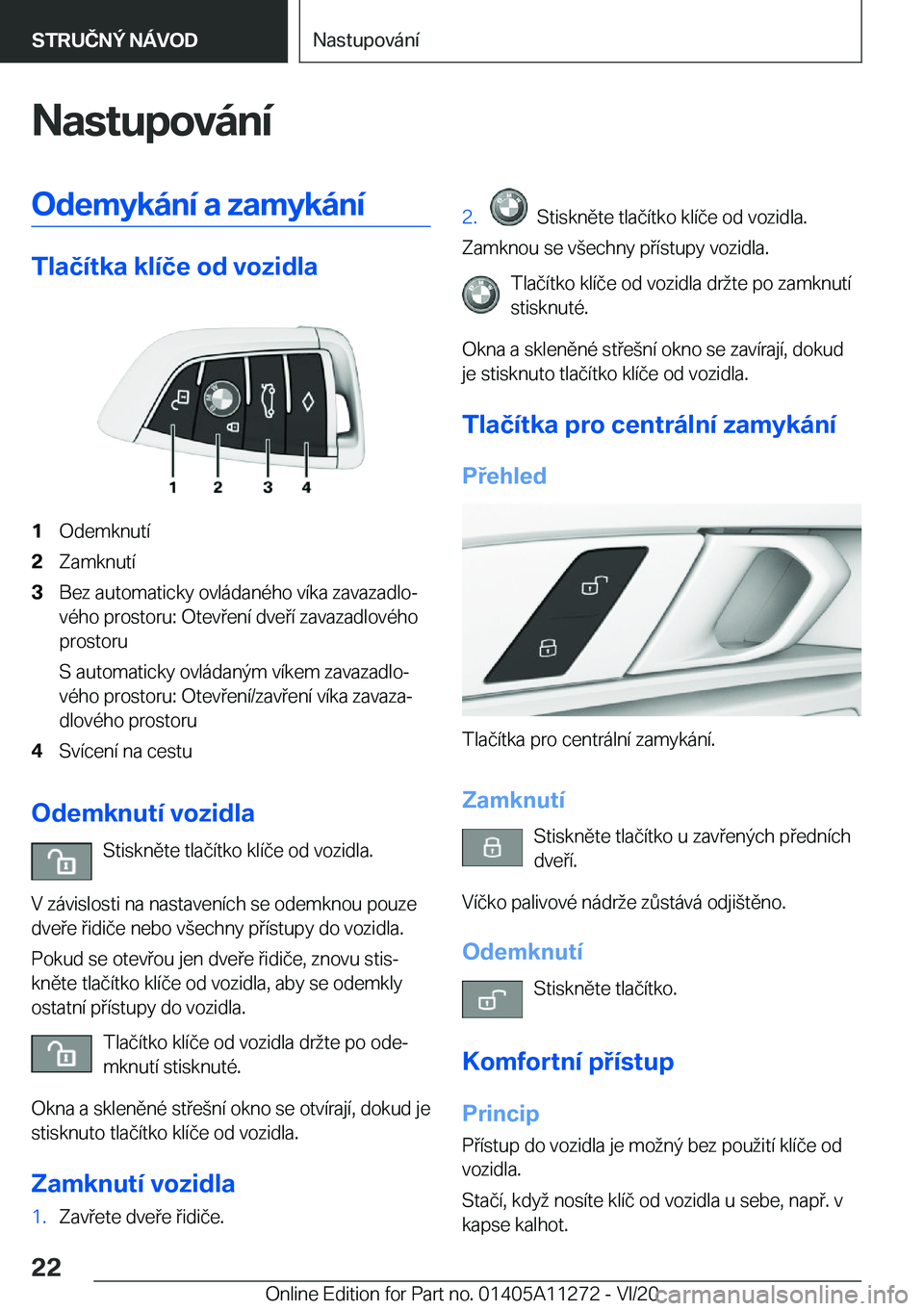 BMW 4 SERIES COUPE 2021  Návod na použití (in Czech) �N�a�s�t�u�p�o�v�
