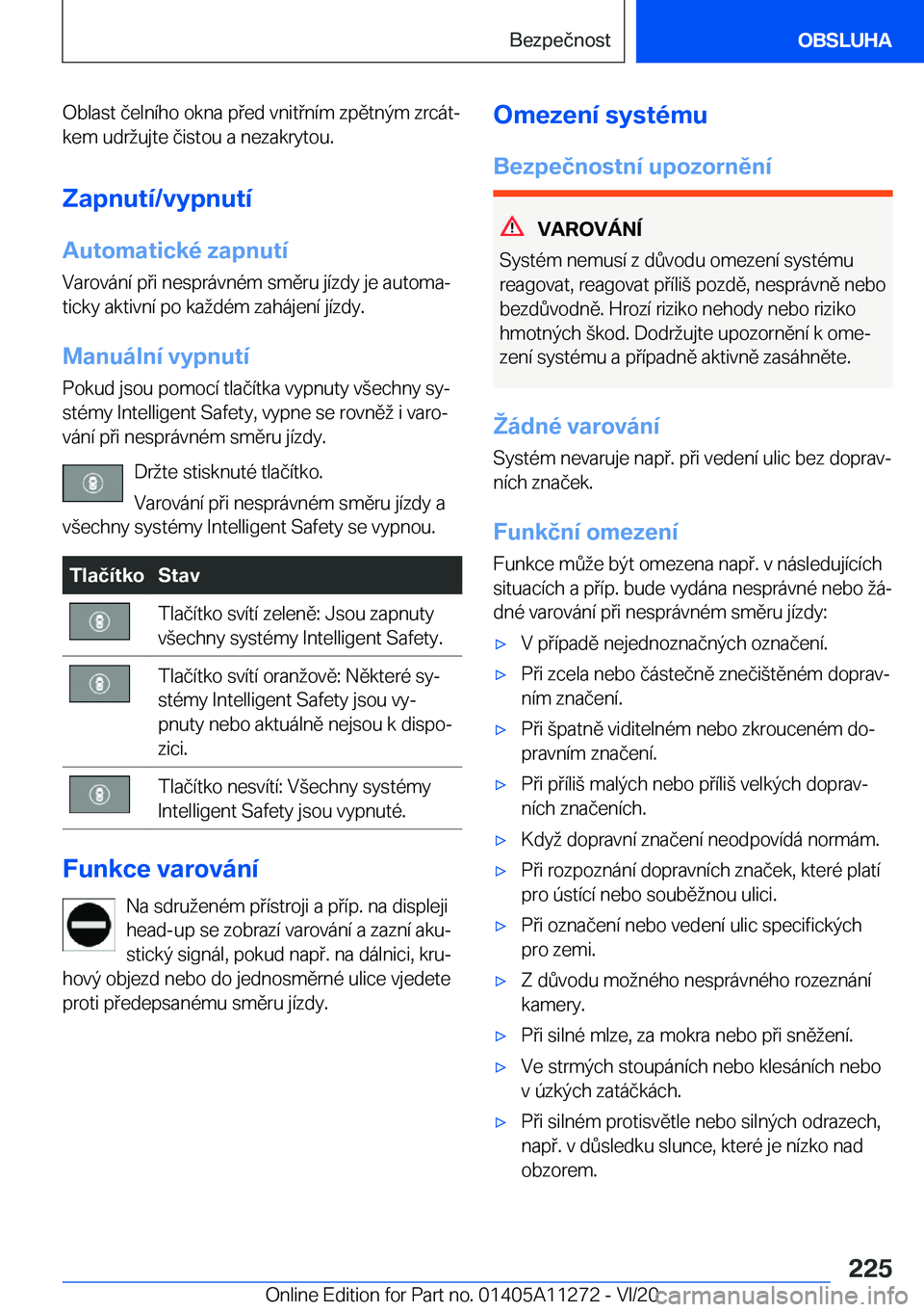 BMW 4 SERIES COUPE 2021  Návod na použití (in Czech) �O�b�l�a�s�t��č�e�l�n�