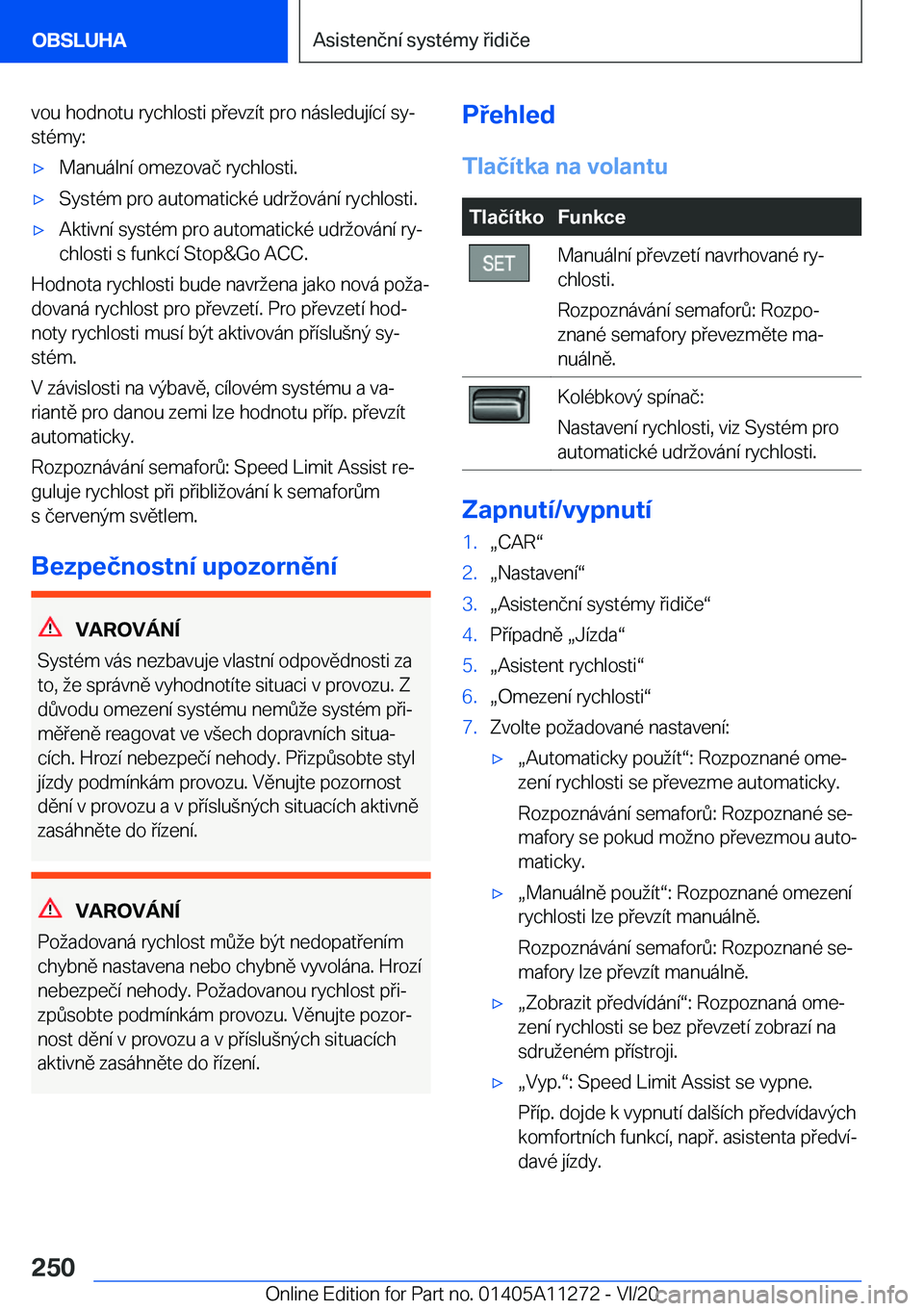 BMW 4 SERIES COUPE 2021  Návod na použití (in Czech) �v�o�u��h�o�d�n�o�t�u��r�y�c�h�l�o�s�t�i��p�e�v�z�