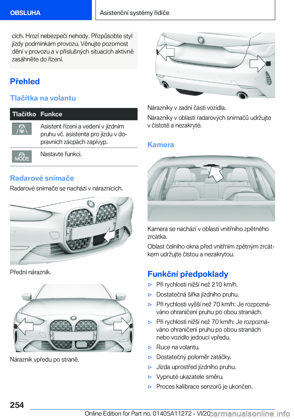 BMW 4 SERIES COUPE 2021  Návod na použití (in Czech) �c�