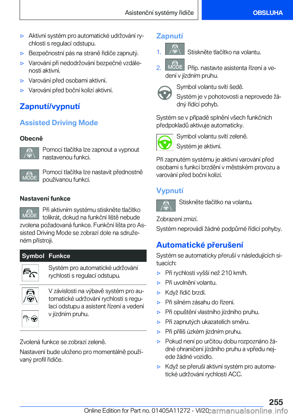 BMW 4 SERIES COUPE 2021  Návod na použití (in Czech) 'x�A�k�t�i�v�n�