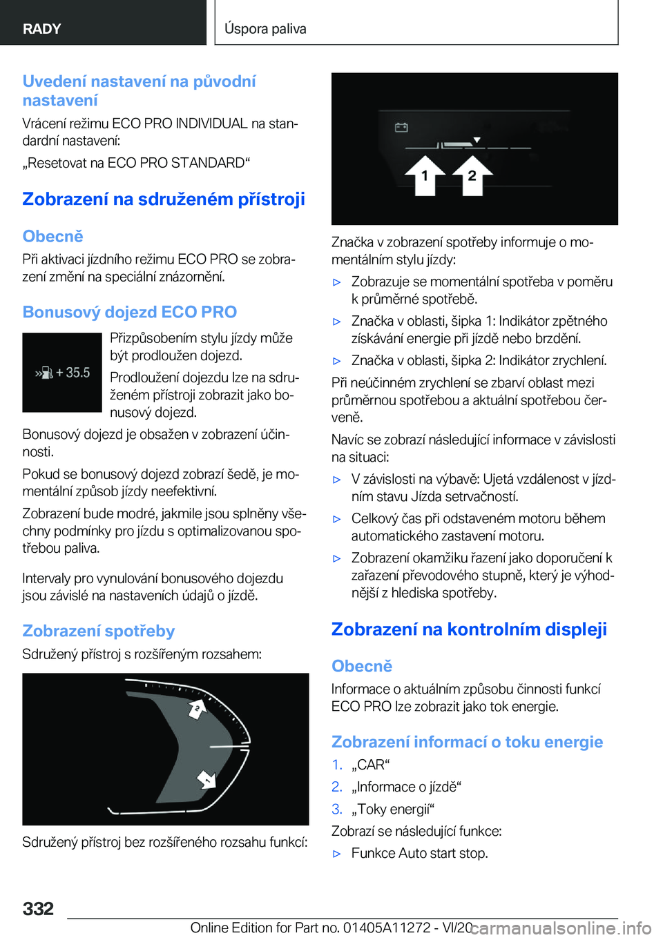 BMW 4 SERIES COUPE 2021  Návod na použití (in Czech) �U�v�e�d�e�n�