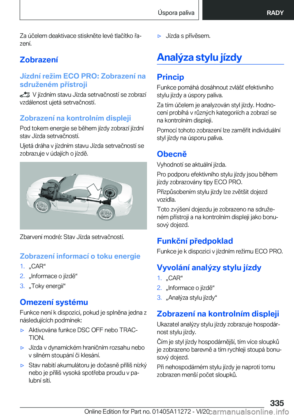 BMW 4 SERIES COUPE 2021  Návod na použití (in Czech) �Z�a��