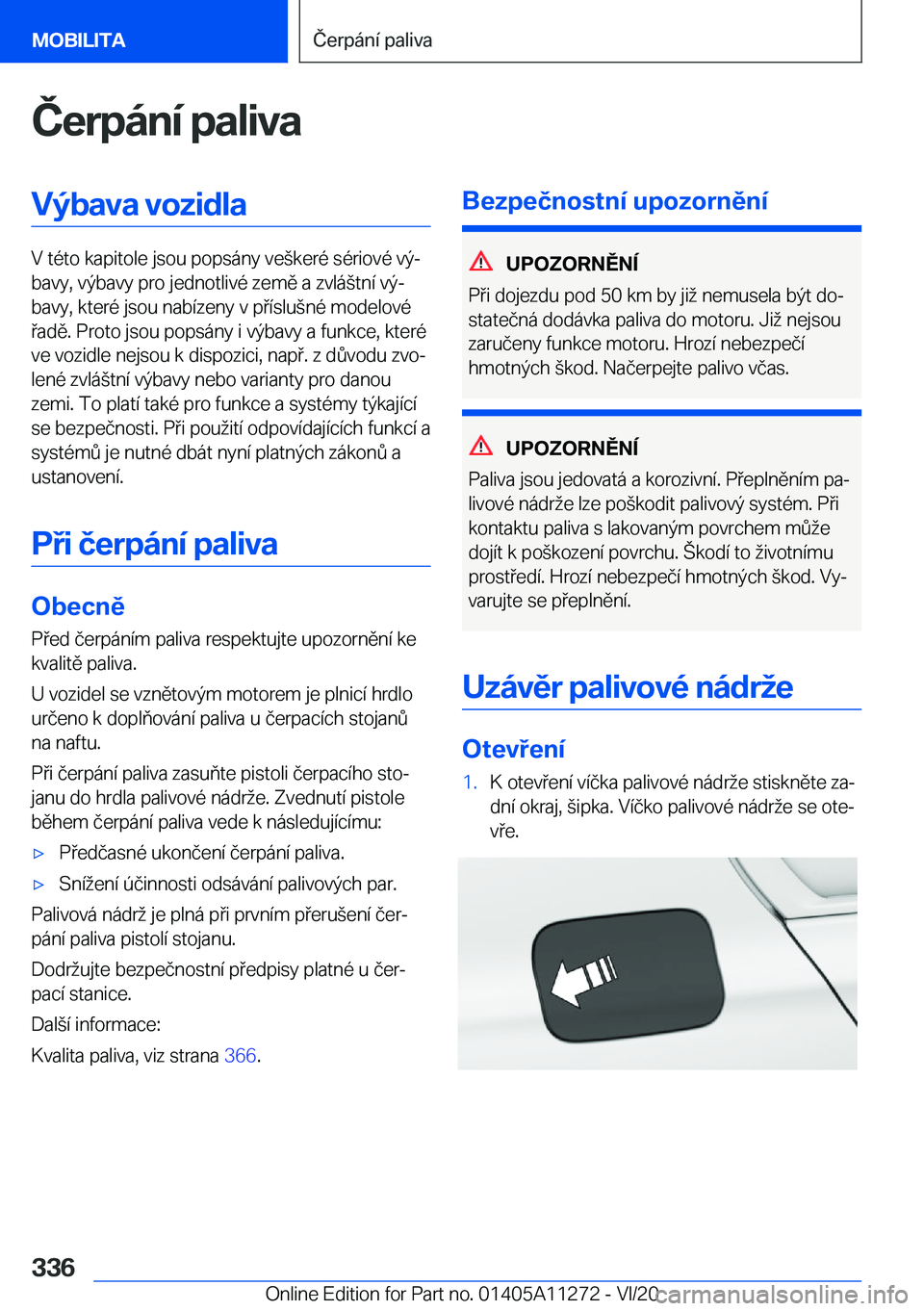 BMW 4 SERIES COUPE 2021  Návod na použití (in Czech) �Č�e�r�p�