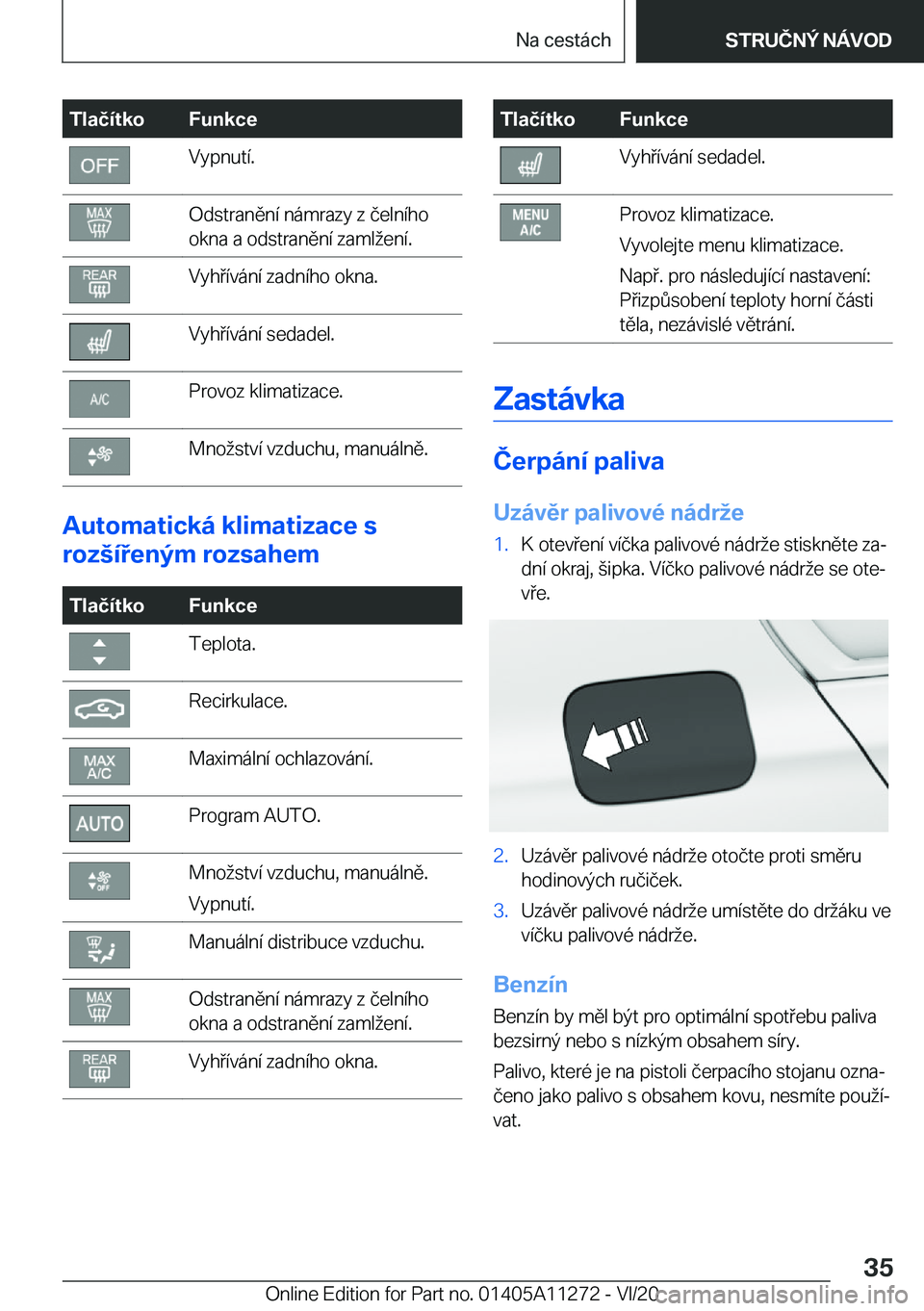 BMW 4 SERIES COUPE 2021  Návod na použití (in Czech) �T�l�a�č�