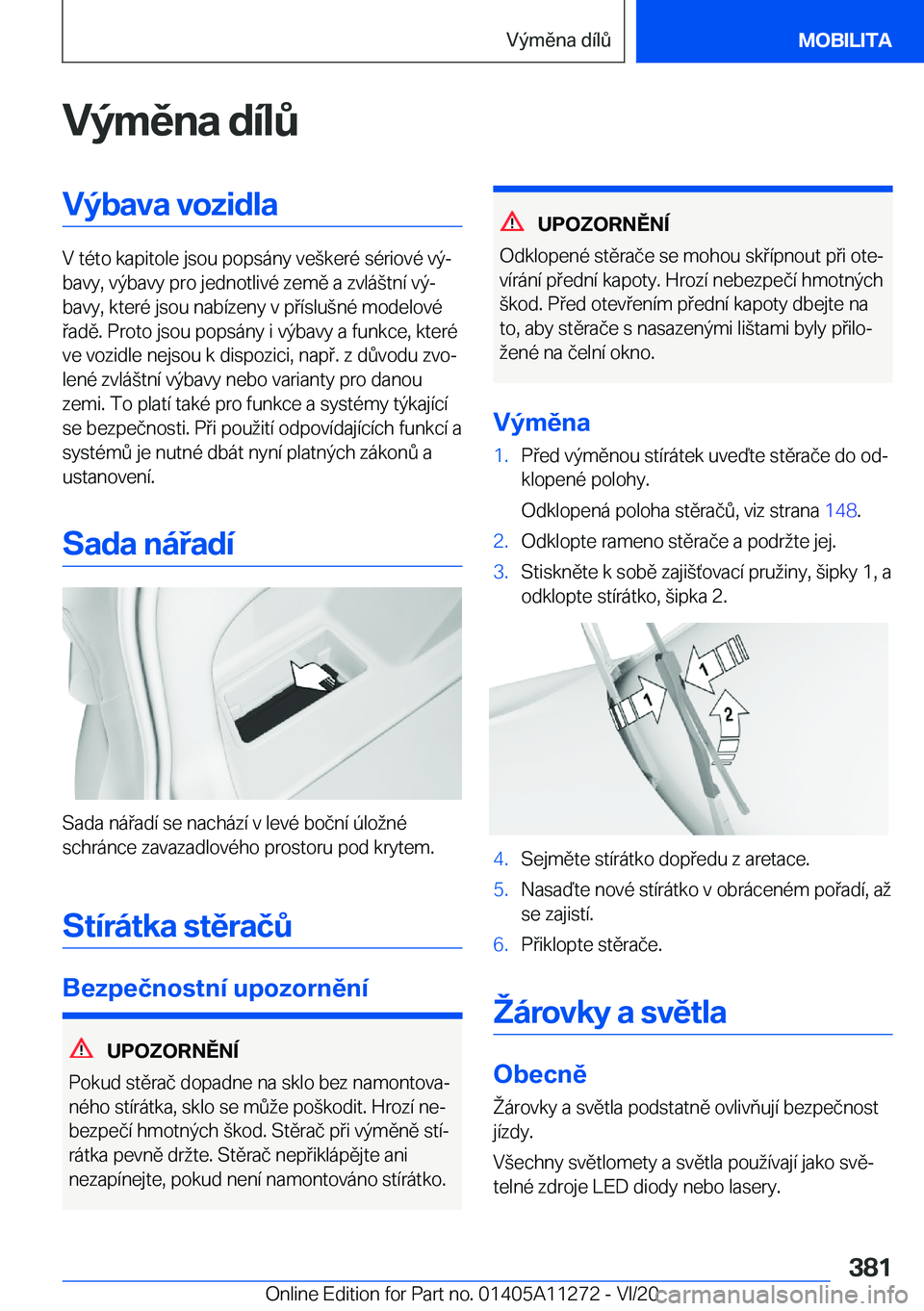 BMW 4 SERIES COUPE 2021  Návod na použití (in Czech) �V�