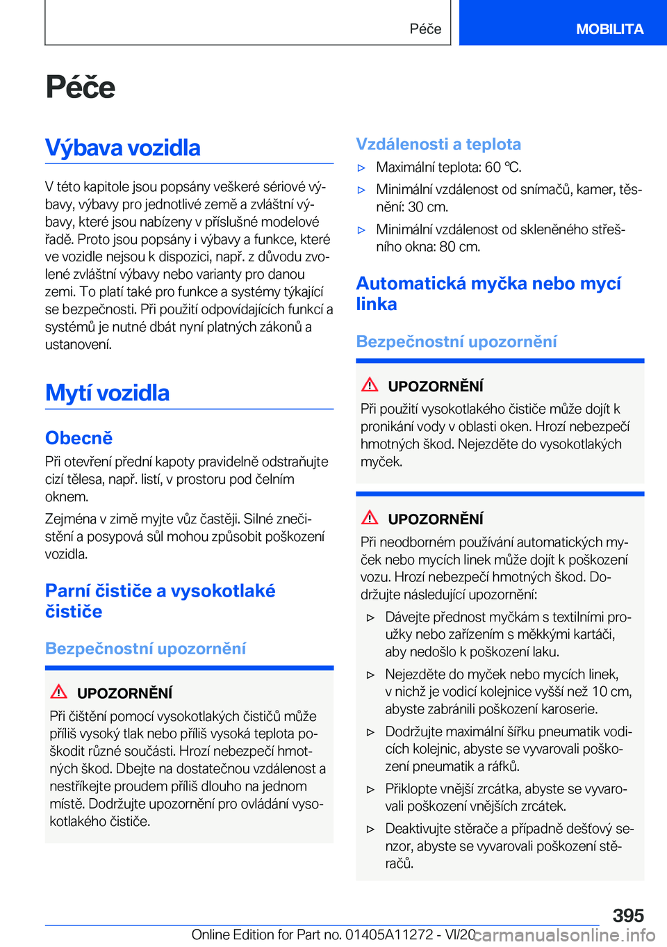BMW 4 SERIES COUPE 2021  Návod na použití (in Czech) �P�
