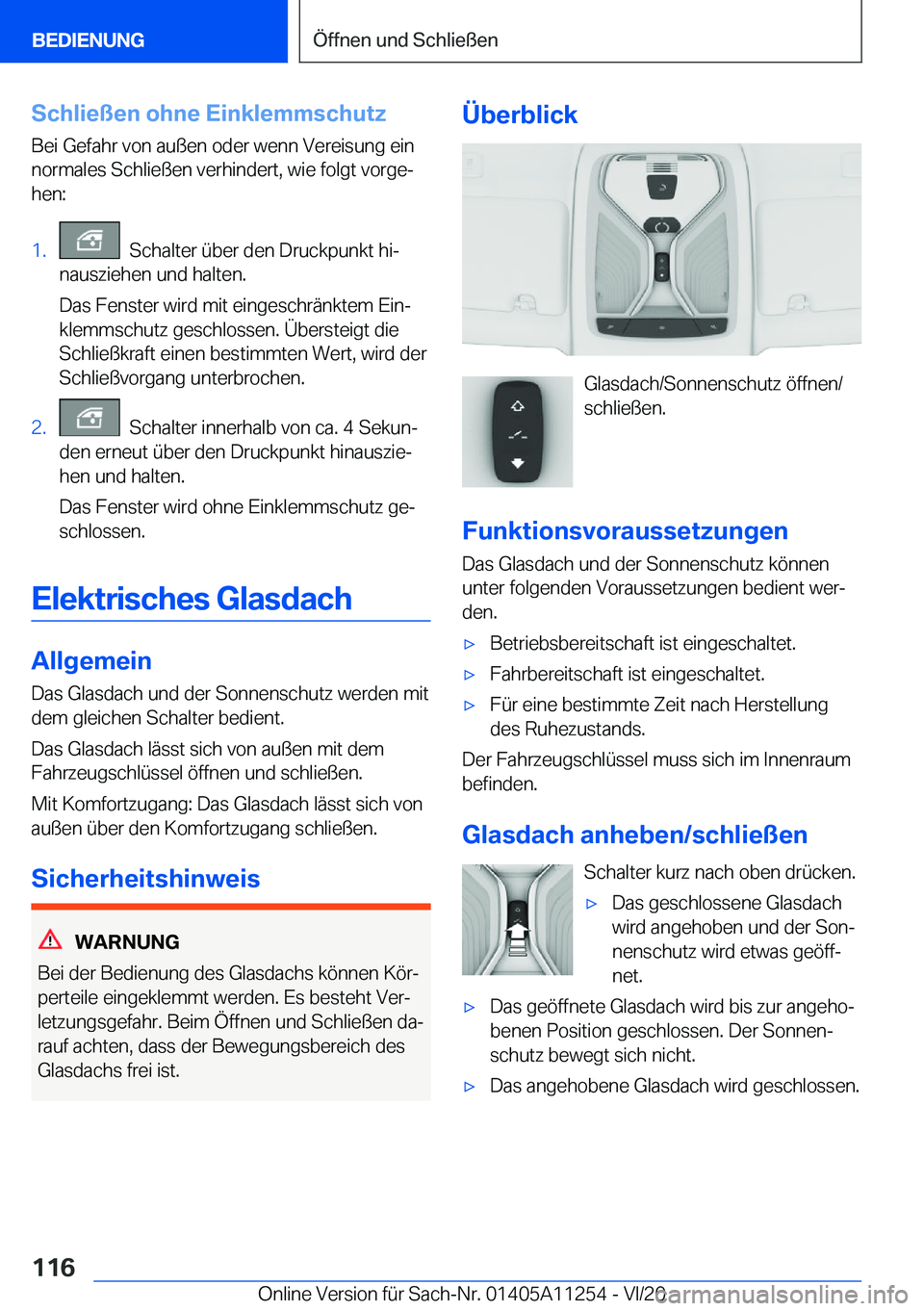BMW 4 SERIES COUPE 2021  Betriebsanleitungen (in German) �S�c�h�l�i�e�