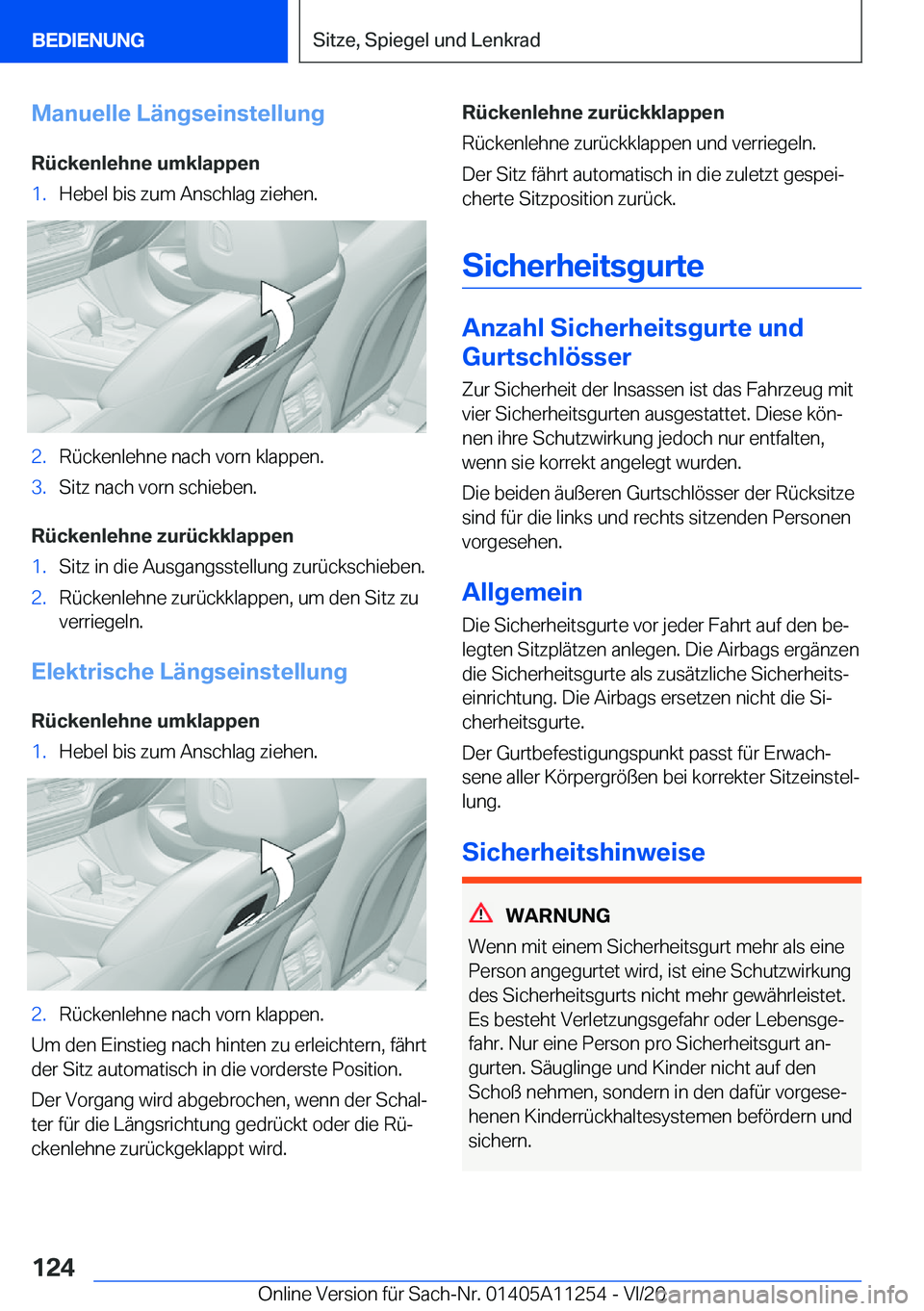 BMW 4 SERIES COUPE 2021  Betriebsanleitungen (in German) �M�a�n�u�e�l�l�e��L�
