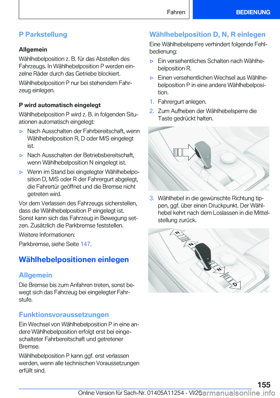 BMW 4 SERIES COUPE 2021  Betriebsanleitungen (in German) �P��P�a�r�k�s�t�e�l�l�u�n�g
�A�l�l�g�e�m�e�i�n
�W�