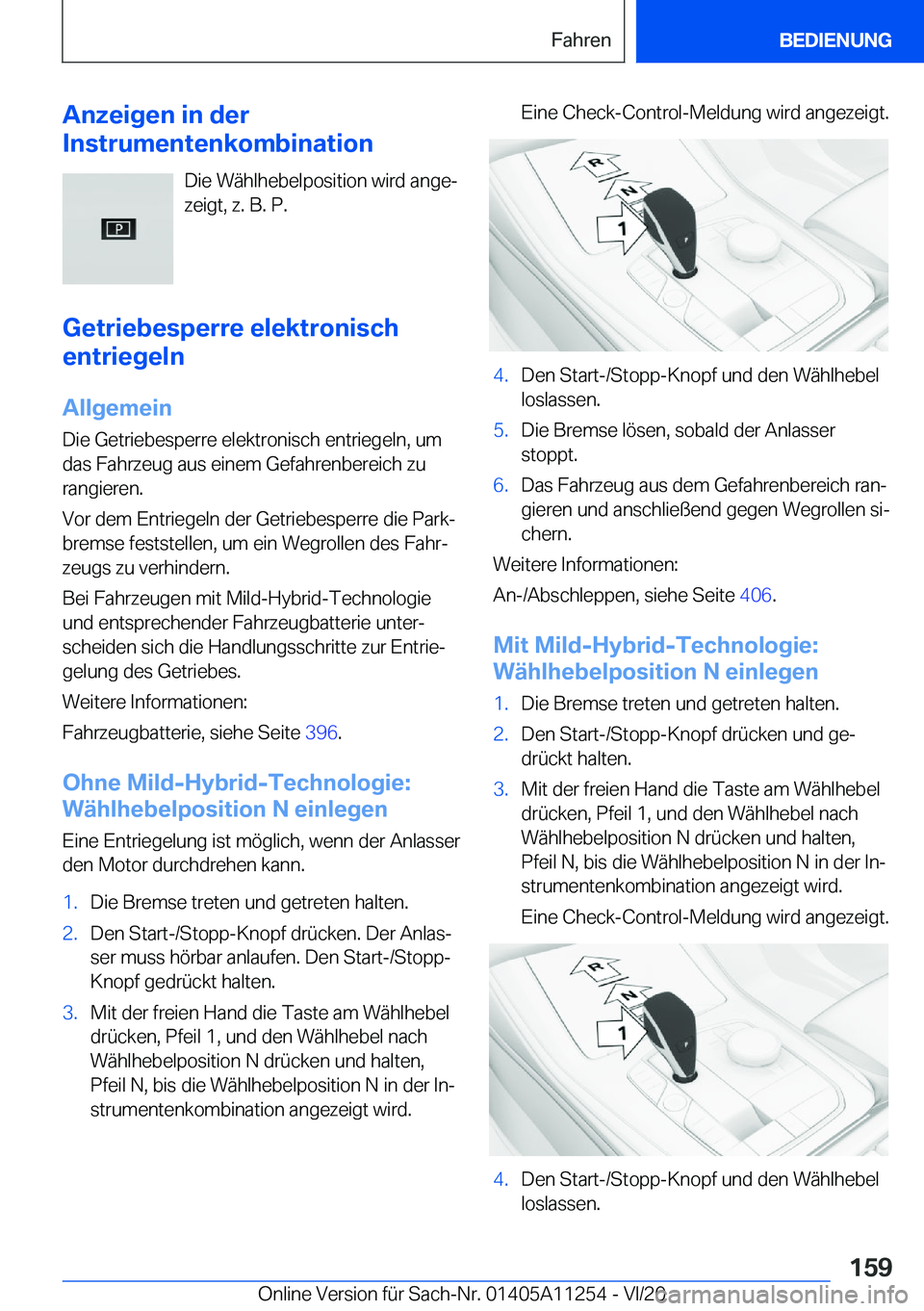 BMW 4 SERIES COUPE 2021  Betriebsanleitungen (in German) �A�n�z�e�i�g�e�n��i�n��d�e�r
�I�n�s�t�r�u�m�e�n�t�e�n�k�o�m�b�i�n�a�t�i�o�n
�D�i�e��W�