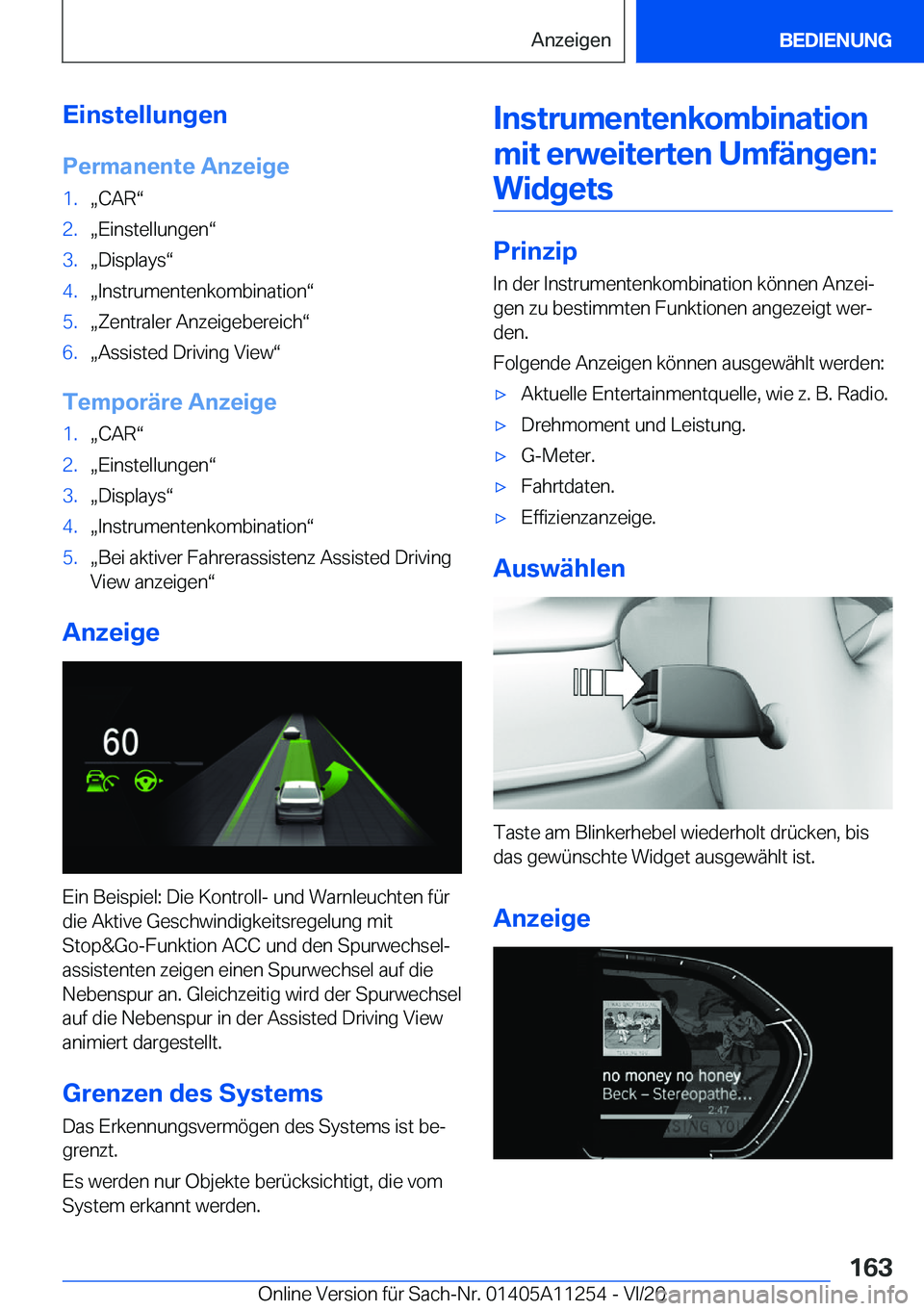 BMW 4 SERIES COUPE 2021  Betriebsanleitungen (in German) �E�i�n�s�t�e�l�l�u�n�g�e�n
�P�e�r�m�a�n�e�n�t�e��A�n�z�e�i�g�e�1�.x�C�A�Rv�2�.x�E�i�n�s�t�e�l�l�u�n�g�e�nv�3�.x�D�i�s�p�l�a�y�sv�4�.x�I�n�s�t�r�u�m�e�n�t�e�n�k�o�m�b�i�n�a�t�i�o�nv�5�.x�Z�e�