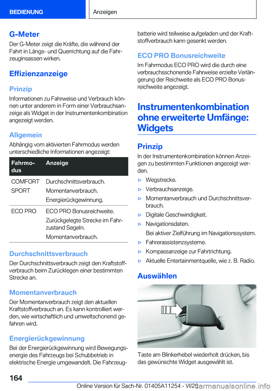 BMW 4 SERIES COUPE 2021  Betriebsanleitungen (in German) �G�-�M�e�t�e�r�D�e�r��G�-�M�e�t�e�r��z�e�i�g�t��d�i�e��K�r�