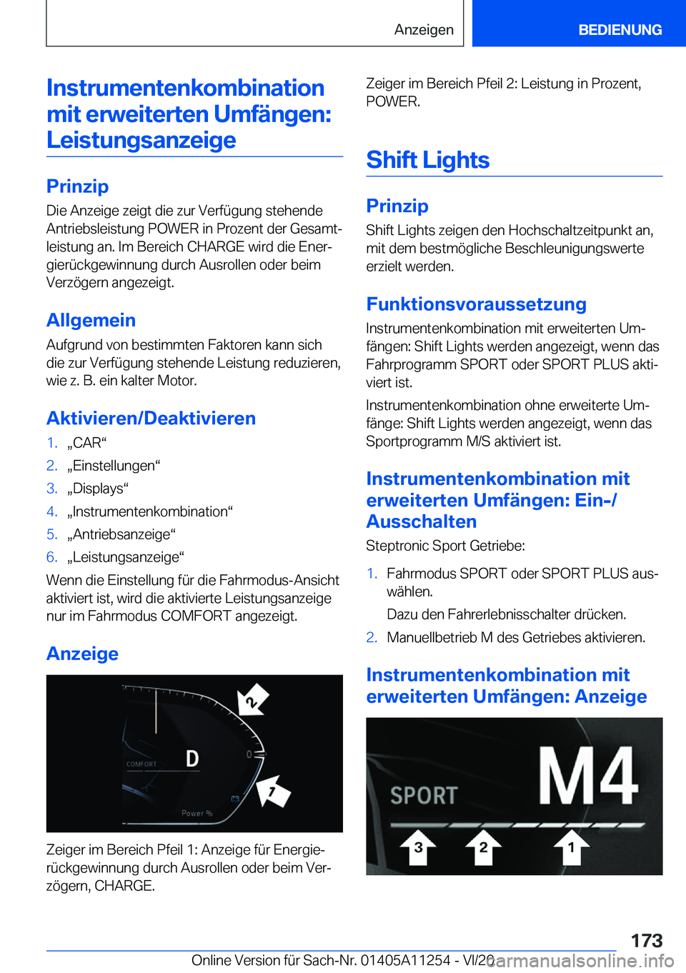 BMW 4 SERIES COUPE 2021  Betriebsanleitungen (in German) �I�n�s�t�r�u�m�e�n�t�e�n�k�o�m�b�i�n�a�t�i�o�n�m�i�t��e�r�w�e�i�t�e�r�t�e�n��U�m�f�