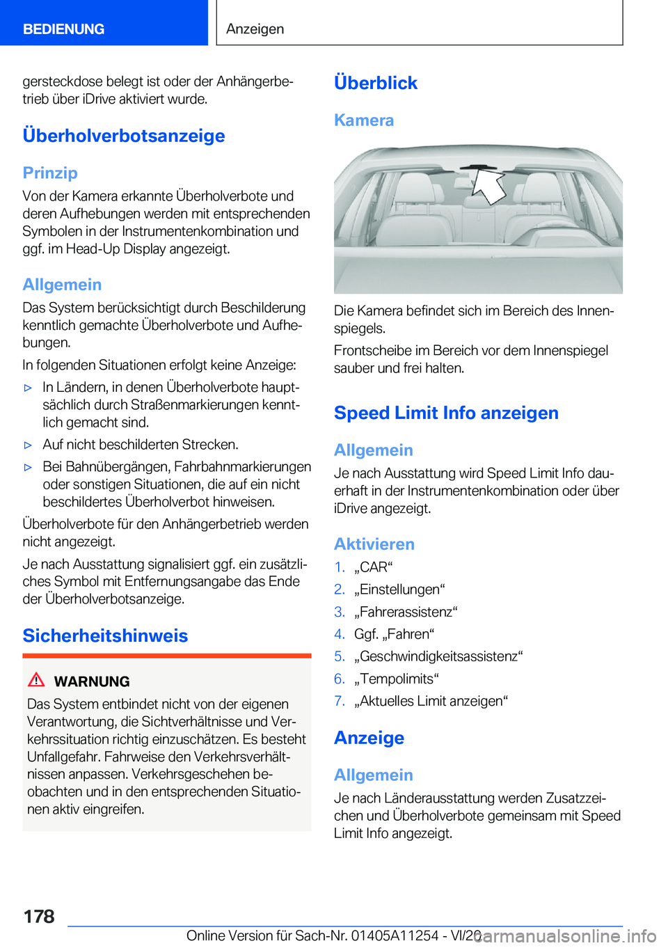 BMW 4 SERIES COUPE 2021  Betriebsanleitungen (in German) �g�e�r�s�t�e�c�k�d�o�s�e��b�e�l�e�g�t��i�s�t��o�d�e�r��d�e�r��A�n�h�