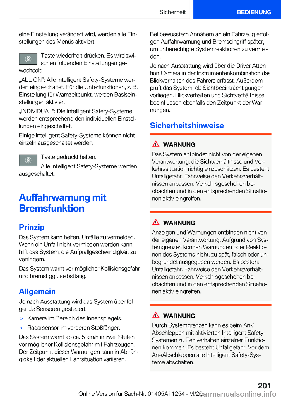 BMW 4 SERIES COUPE 2021  Betriebsanleitungen (in German) �e�i�n�e��E�i�n�s�t�e�l�l�u�n�g��v�e�r�