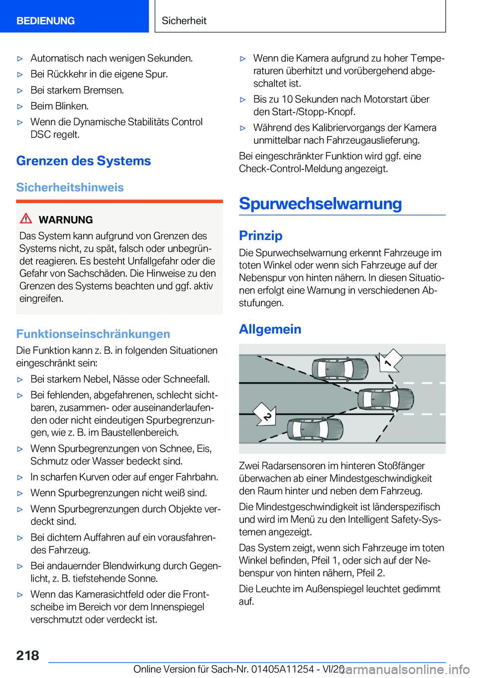 BMW 4 SERIES COUPE 2021  Betriebsanleitungen (in German) 'x�A�u�t�o�m�a�t�i�s�c�h��n�a�c�h��w�e�n�i�g�e�n��S�e�k�u�n�d�e�n�.'x�B�e�i��R�