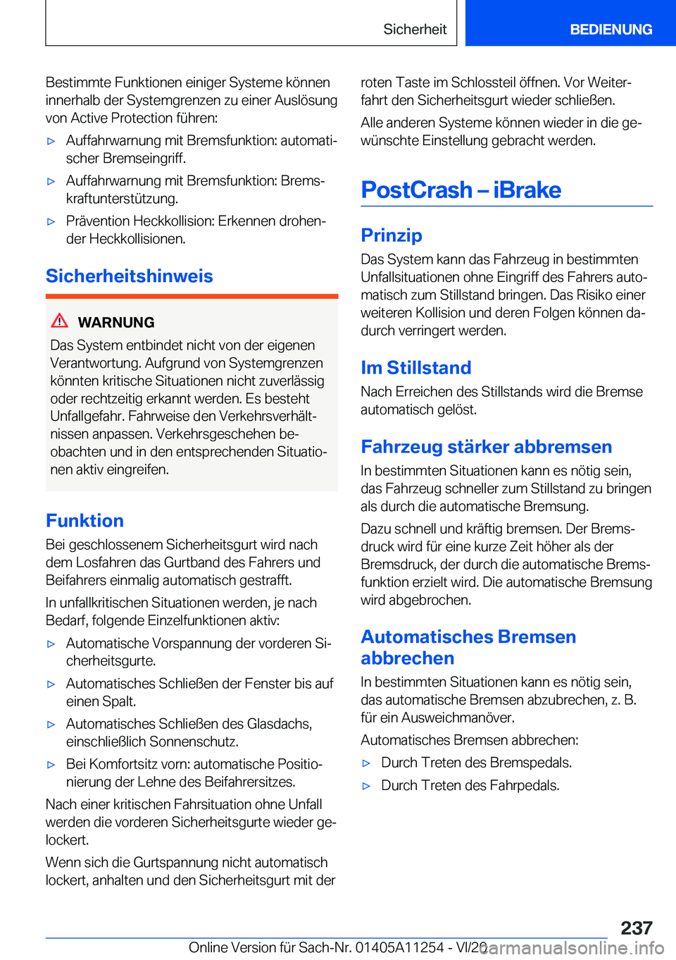BMW 4 SERIES COUPE 2021  Betriebsanleitungen (in German) �B�e�s�t�i�m�m�t�e��F�u�n�k�t�i�o�n�e�n��e�i�n�i�g�e�r��S�y�s�t�e�m�e��k�