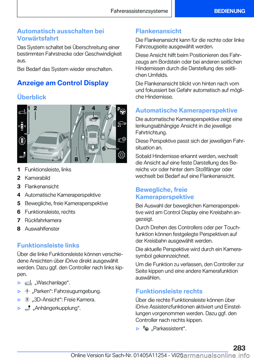 BMW 4 SERIES COUPE 2021  Betriebsanleitungen (in German) �A�u�t�o�m�a�t�i�s�c�h��a�u�s�s�c�h�a�l�t�e�n��b�e�i
�V�o�r�w�