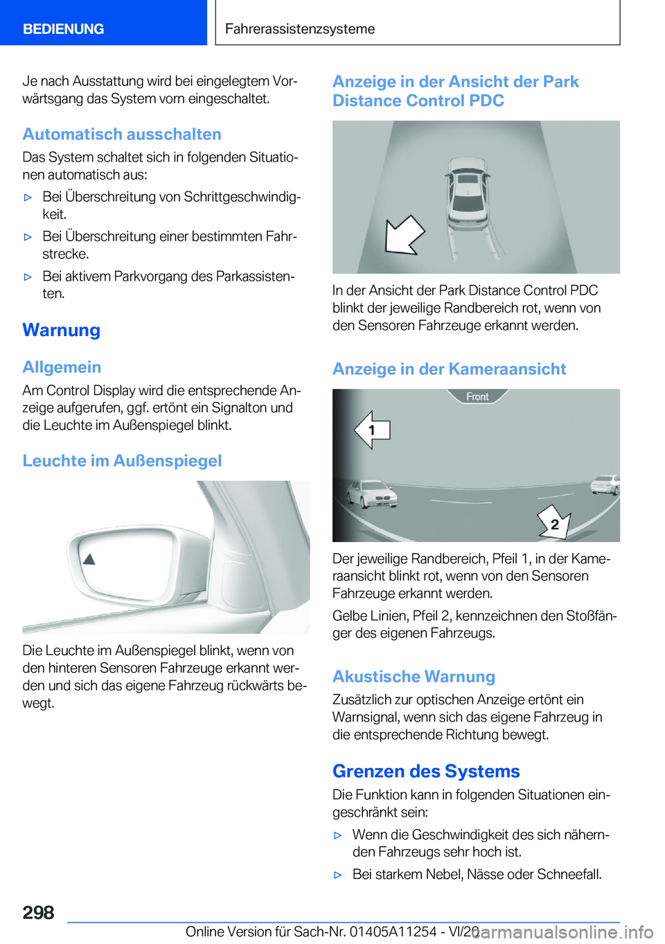 BMW 4 SERIES COUPE 2021  Betriebsanleitungen (in German) �J�e��n�a�c�h��A�u�s�s�t�a�t�t�u�n�g��w�i�r�d��b�e�i��e�i�n�g�e�l�e�g�t�e�m��V�o�rj
�w�