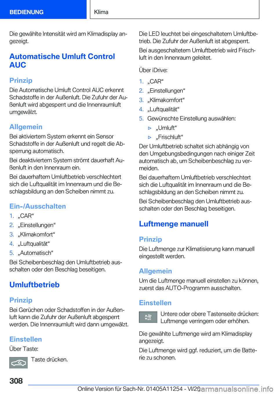 BMW 4 SERIES COUPE 2021  Betriebsanleitungen (in German) �D�i�e��g�e�w�