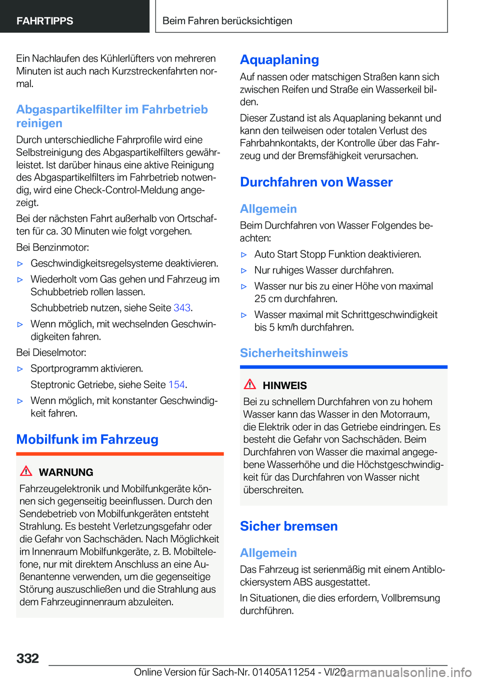 BMW 4 SERIES COUPE 2021  Betriebsanleitungen (in German) �E�i�n��N�a�c�h�l�a�u�f�e�n��d�e�s��K�