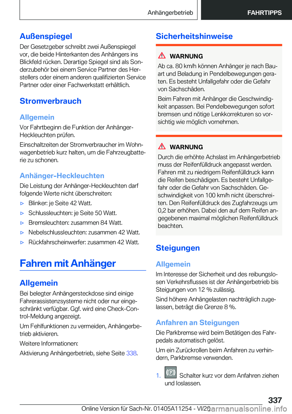 BMW 4 SERIES COUPE 2021  Betriebsanleitungen (in German) �A�u�