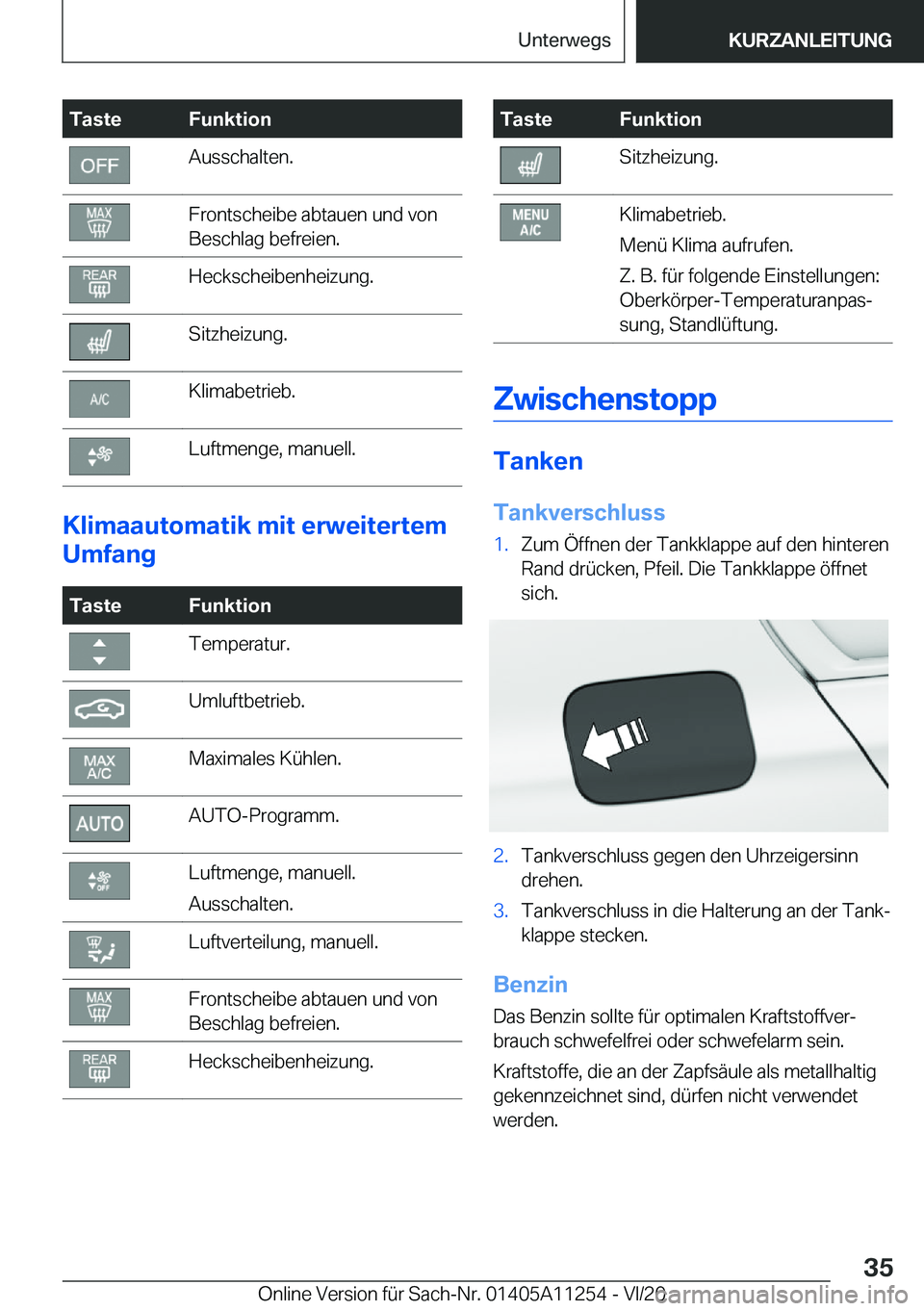 BMW 4 SERIES COUPE 2021  Betriebsanleitungen (in German) �T�a�s�t�e�F�u�n�k�t�i�o�n�A�u�s�s�c�h�a�l�t�e�n�.�F�r�o�n�t�s�c�h�e�i�b�e��a�b�t�a�u�e�n��u�n�d��v�o�n
�B�e�s�c�h�l�a�g��b�e�f�r�e�i�e�n�.�H�e�c�k�s�c�h�e�i�b�e�n�h�e�i�z�u�n�g�.�S�i�t�z�h�e�i�z�