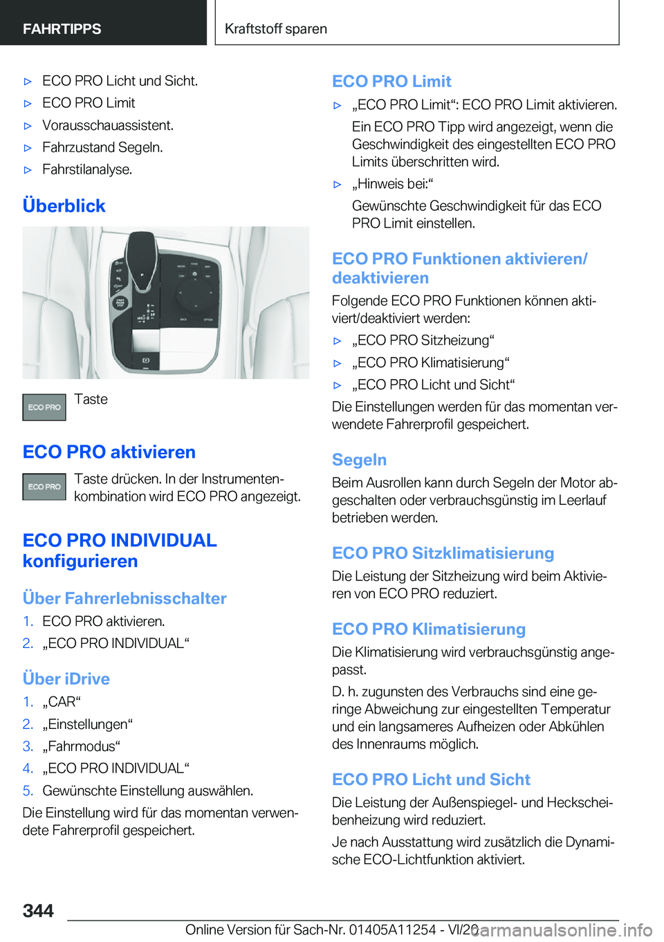 BMW 4 SERIES COUPE 2021  Betriebsanleitungen (in German) 'x�E�C�O��P�R�O��L�i�c�h�t��u�n�d��S�i�c�h�t�.'x�E�C�O��P�R�O��L�i�m�i�t'x�V�o�r�a�u�s�s�c�h�a�u�a�s�s�i�s�t�e�n�t�.'x�F�a�h�r�z�u�s�t�a�n�d��S�e�g�e�l�n�.'x�F�a�h�r�s�t�i�l
