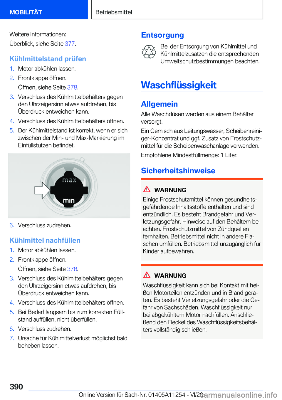 BMW 4 SERIES COUPE 2021  Betriebsanleitungen (in German) �W�e�i�t�e�r�e��I�n�f�o�r�m�a�t�i�o�n�e�n�:
�
