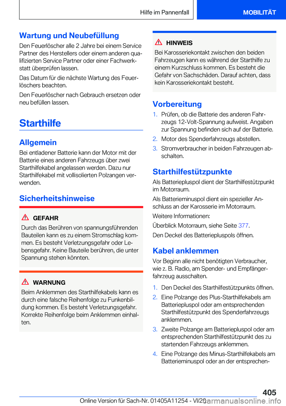 BMW 4 SERIES COUPE 2021  Betriebsanleitungen (in German) �W�a�r�t�u�n�g��u�n�d��N�e�u�b�e�f�