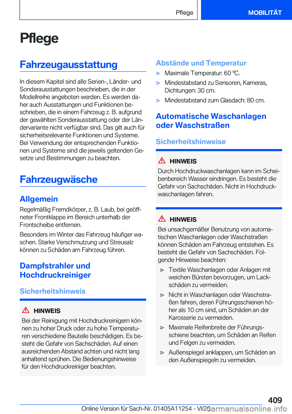 BMW 4 SERIES COUPE 2021  Betriebsanleitungen (in German) �P�f�l�e�g�e�F�a�h�r�z�e�u�g�a�u�s�s�t�a�t�t�u�n�g
�I�n��d�i�e�s�e�m��K�a�p�i�t�e�l��s�i�n�d��a�l�l�e��S�e�r�i�e�n�-�,��L�