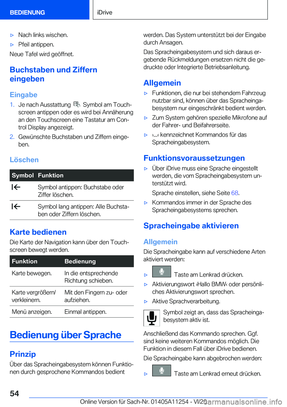 BMW 4 SERIES COUPE 2021  Betriebsanleitungen (in German) 'x�N�a�c�h��l�i�n�k�s��w�i�s�c�h�e�n�.'x�P�f�e�i�l��a�n�t�i�p�p�e�n�.
�N�e�u�e��T�a�f�e�l��w�i�r�d��g�e�