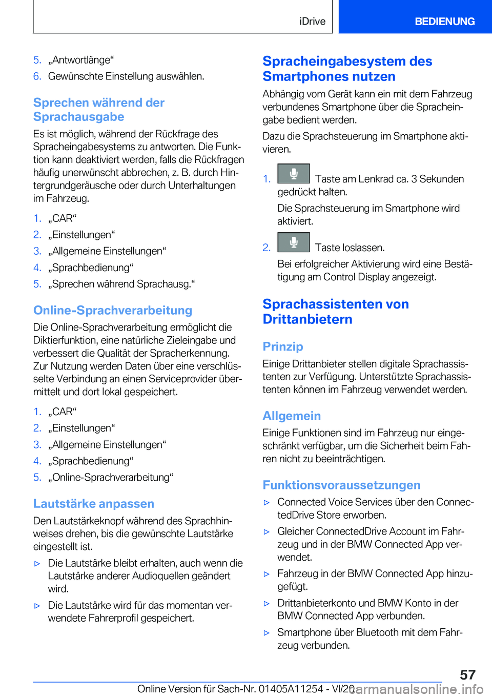 BMW 4 SERIES COUPE 2021  Betriebsanleitungen (in German) �5�.x�A�n�t�w�o�r�t�l�