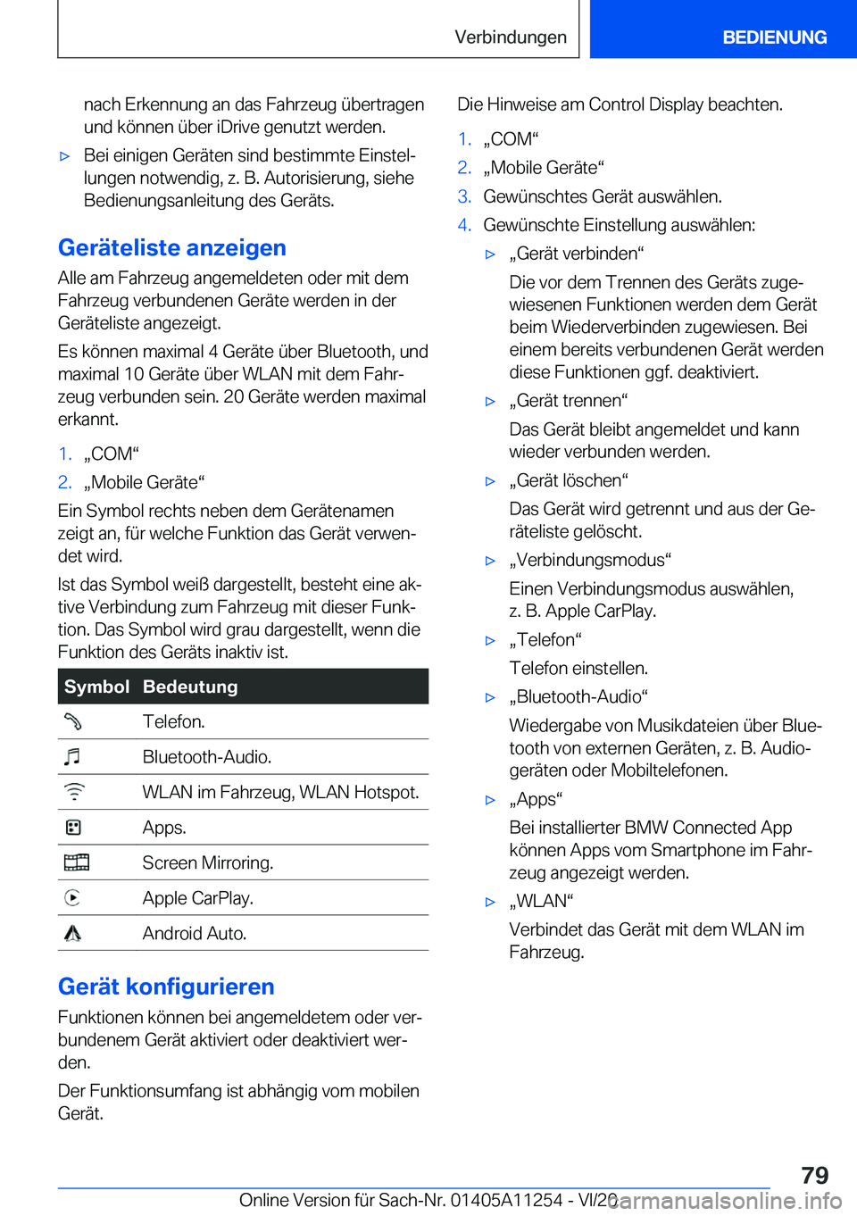 BMW 4 SERIES COUPE 2021  Betriebsanleitungen (in German) �n�a�c�h��E�r�k�e�n�n�u�n�g��a�n��d�a�s��F�a�h�r�z�e�u�g��