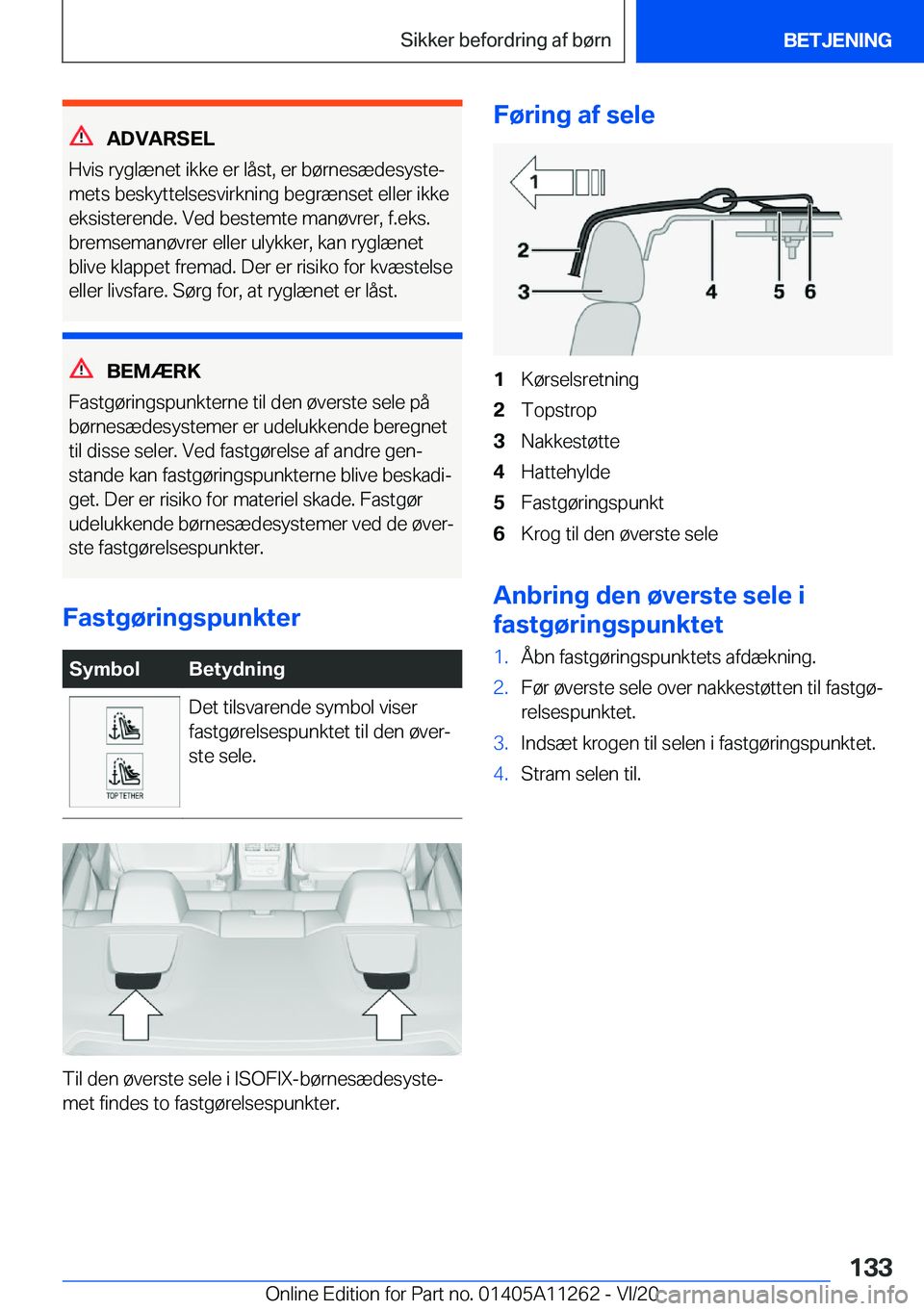 BMW 4 SERIES COUPE 2021  InstruktionsbØger (in Danish) �A�D�V�A�R�S�E�L
�H�v�i�s��r�y�g�l�æ�n�e�t��i�k�k�e��e�r��l�å�s�t�,��e�r��b�