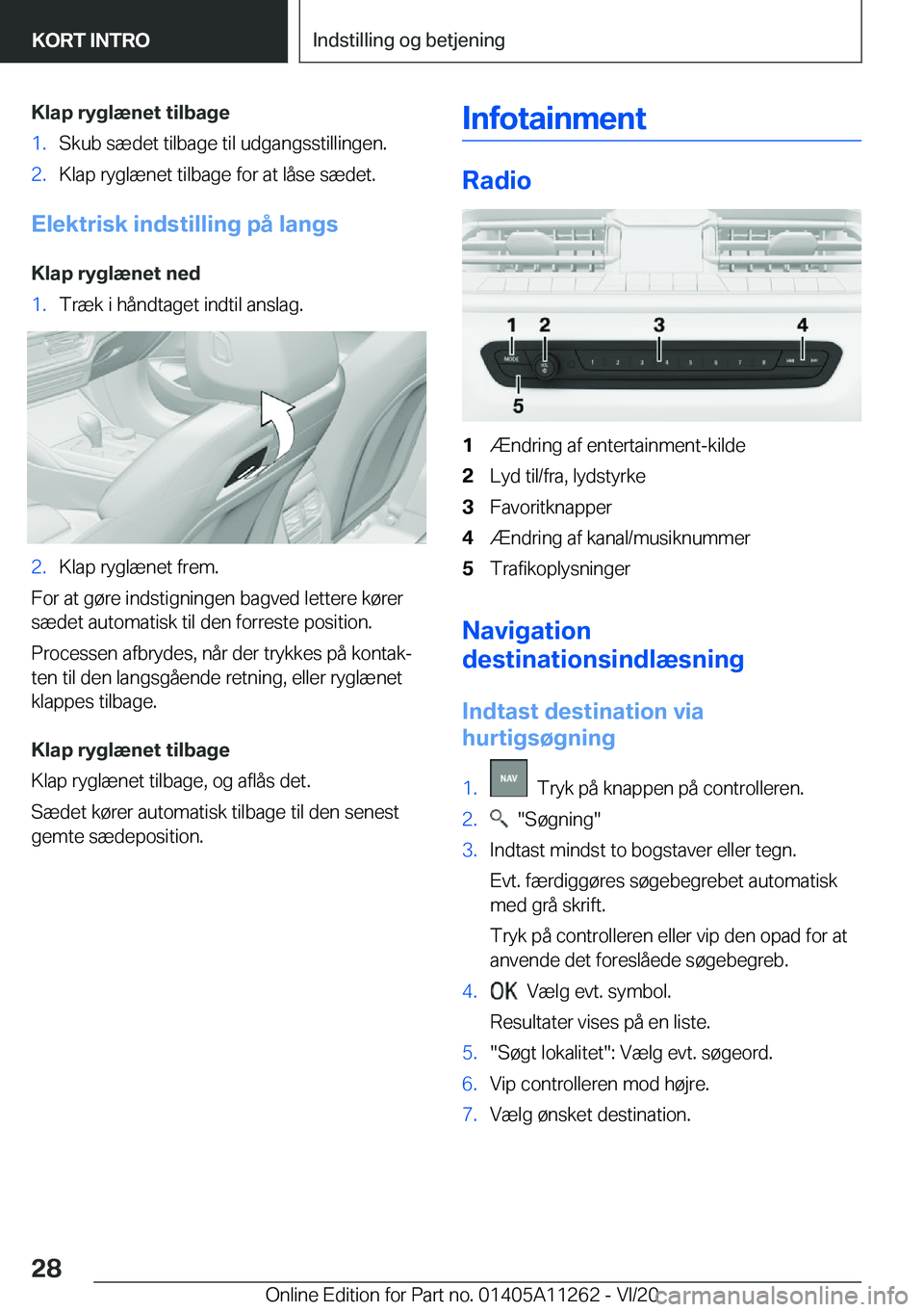 BMW 4 SERIES COUPE 2021  InstruktionsbØger (in Danish) �K�l�a�p��r�y�g�l�æ�n�e�t��t�i�l�b�a�g�e�1�.�S�k�u�b��s�æ�d�e�t��t�i�l�b�a�g�e��t�i�l��u�d�g�a�n�g�s�s�t�i�l�l�i�n�g�e�n�.�2�.�K�l�a�p��r�y�g�l�æ�n�e�t��t�i�l�b�a�g�e��f�o�r��a�t��l�å�s