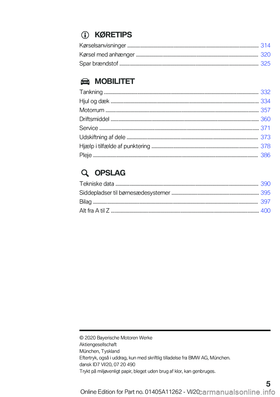 BMW 4 SERIES COUPE 2021  InstruktionsbØger (in Danish) �K�
