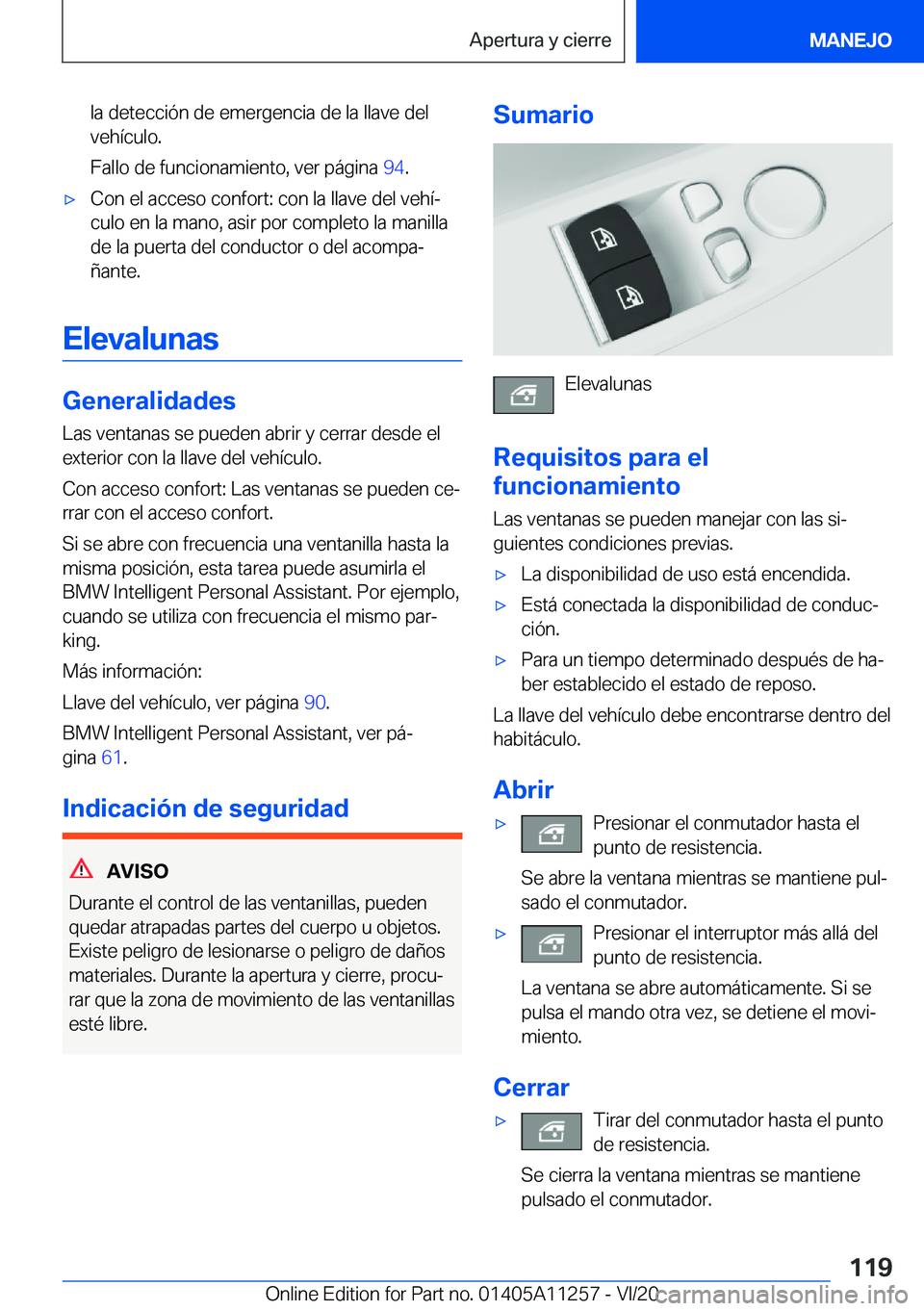 BMW 4 SERIES COUPE 2021  Manuales de Empleo (in Spanish) �l�a��d�e�t�e�c�c�i�