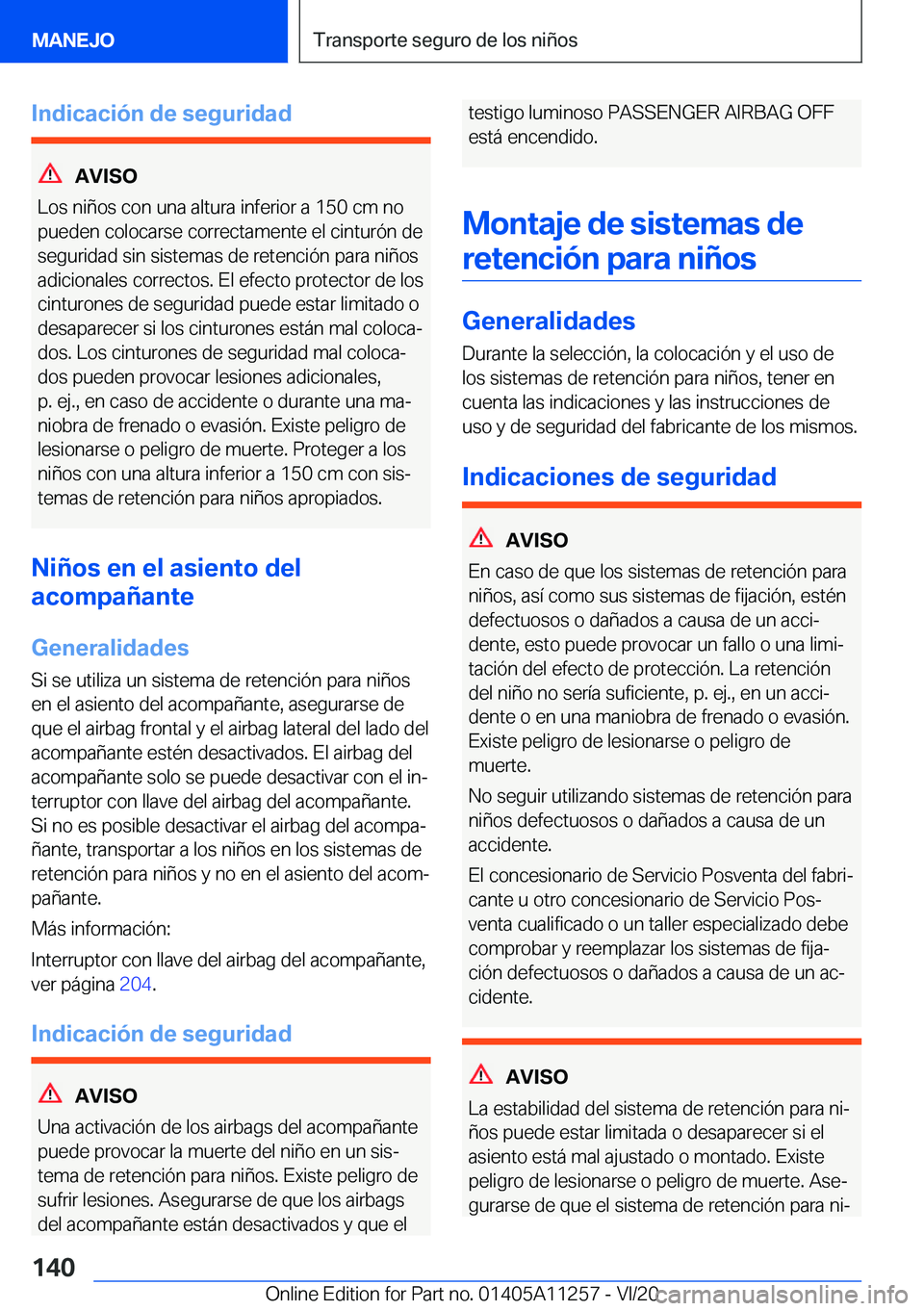 BMW 4 SERIES COUPE 2021  Manuales de Empleo (in Spanish) �I�n�d�i�c�a�c�i�
