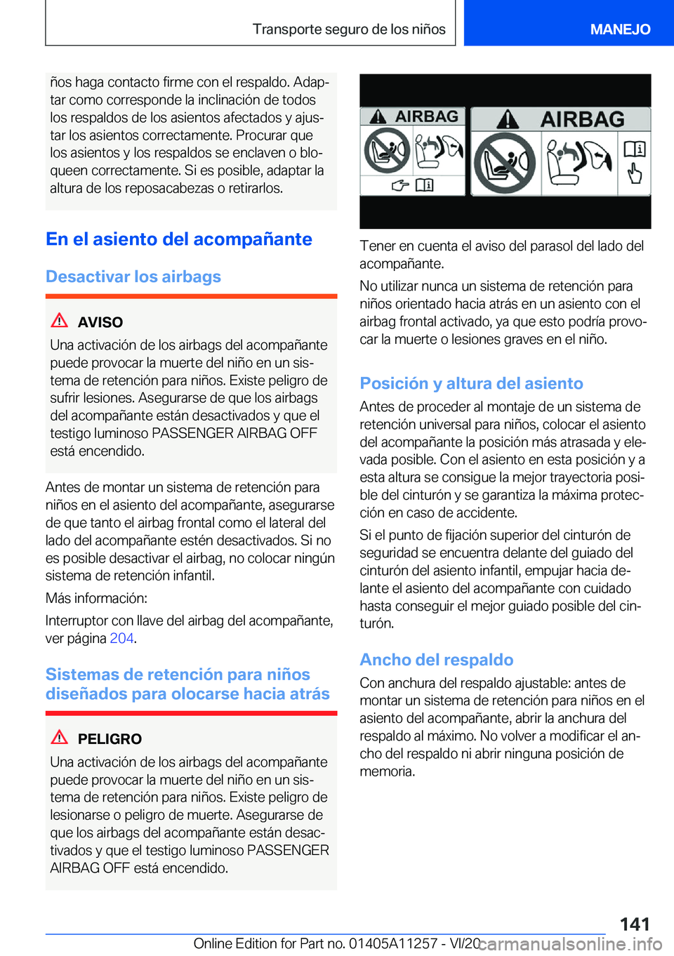 BMW 4 SERIES COUPE 2021  Manuales de Empleo (in Spanish) �
