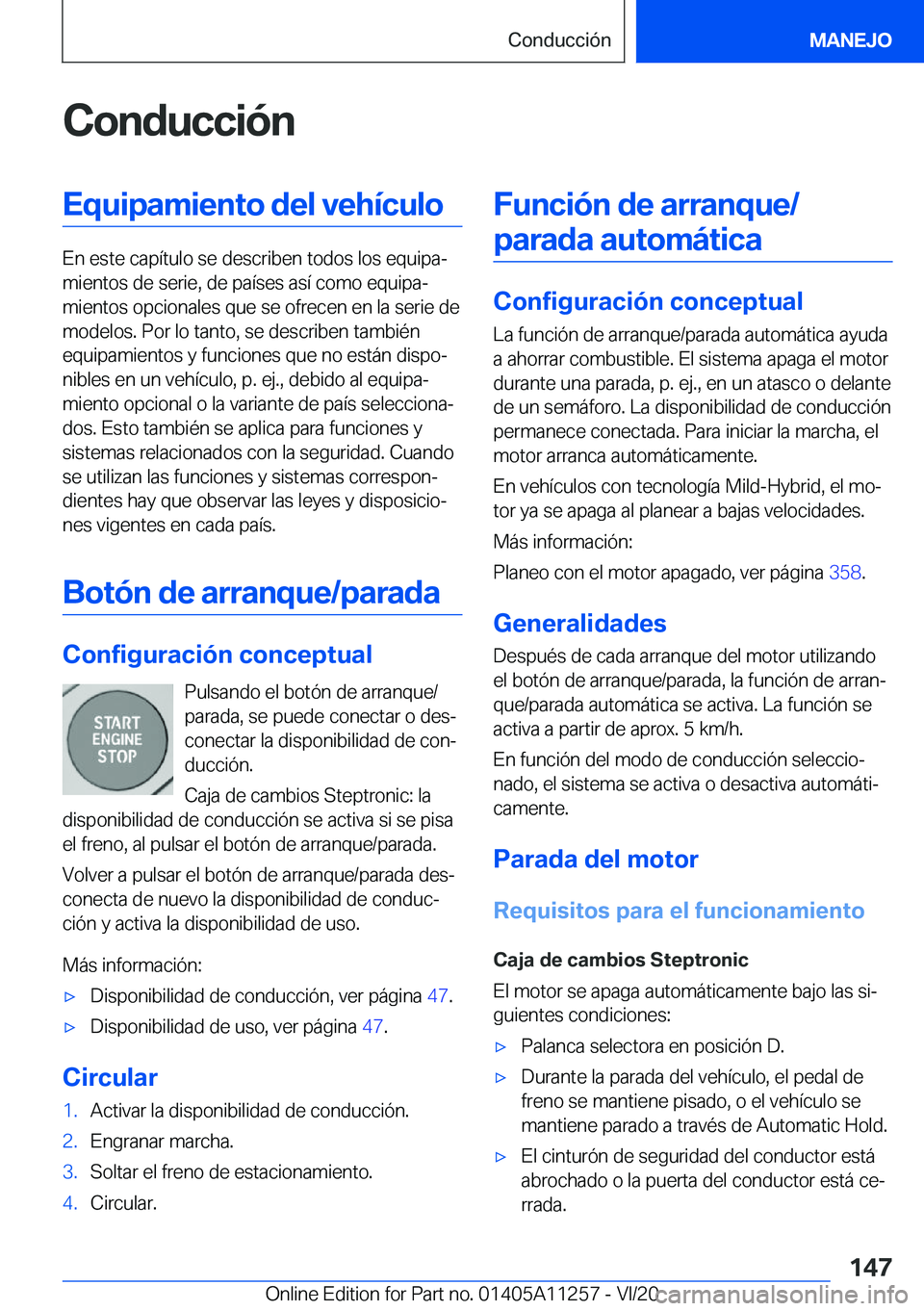 BMW 4 SERIES COUPE 2021  Manuales de Empleo (in Spanish) �C�o�n�d�u�c�c�i�