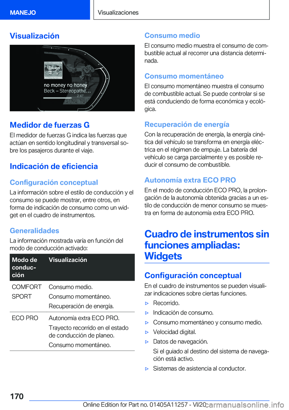 BMW 4 SERIES COUPE 2021  Manuales de Empleo (in Spanish) �V�i�s�u�a�l�i�z�a�c�i�