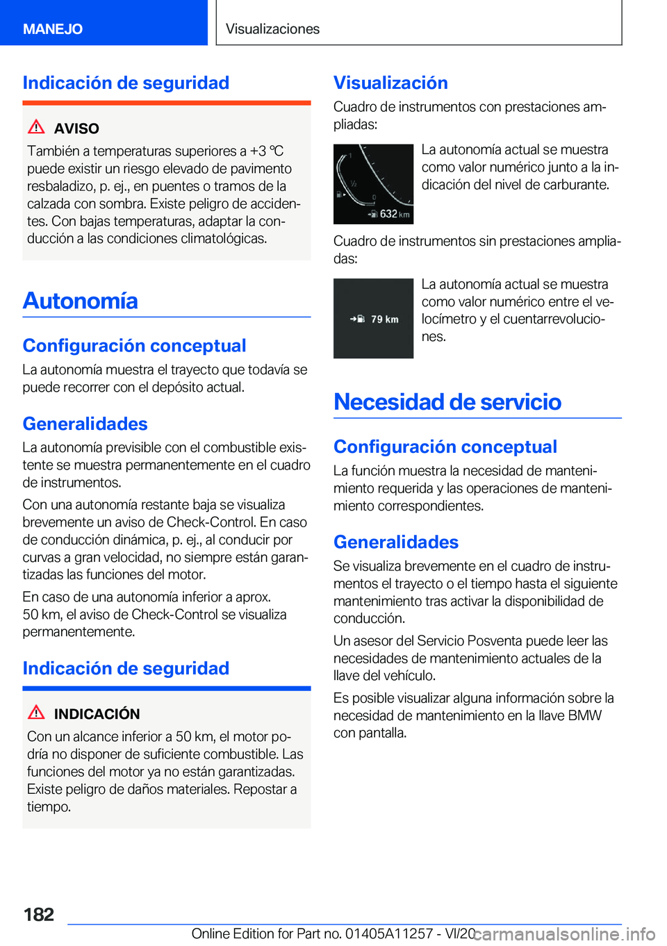 BMW 4 SERIES COUPE 2021  Manuales de Empleo (in Spanish) �I�n�d�i�c�a�c�i�