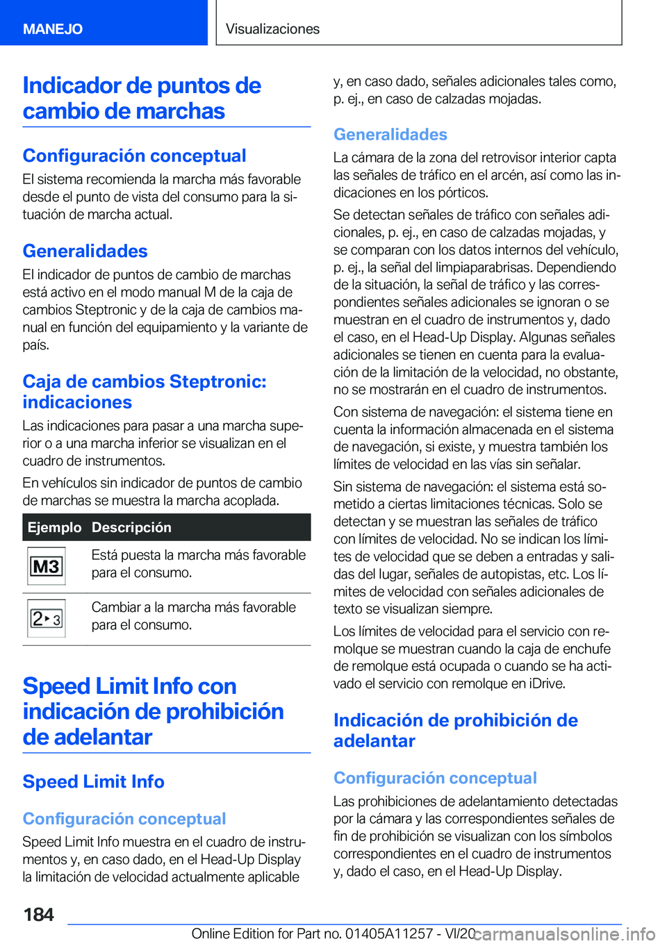 BMW 4 SERIES COUPE 2021  Manuales de Empleo (in Spanish) �I�n�d�i�c�a�d�o�r��d�e��p�u�n�t�o�s��d�e�c�a�m�b�i�o��d�e��m�a�r�c�h�a�s
�C�o�n�f�i�g�u�r�a�c�i�